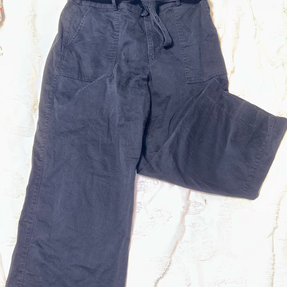 LOFT Women’s Navy Drawstring Chinos